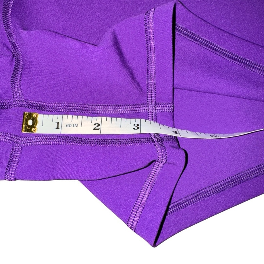 Lululemon Align High-Rise Short 4” Nulu College Purple Size 14 Yoga NWT - Picture 12 of 13